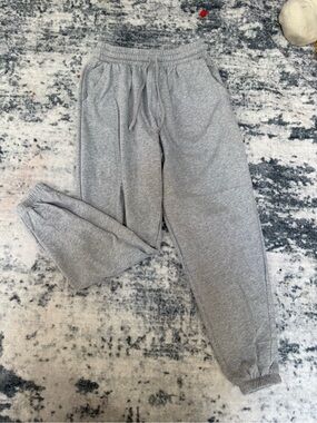 SO Light Gray Fleece Jogger Pants